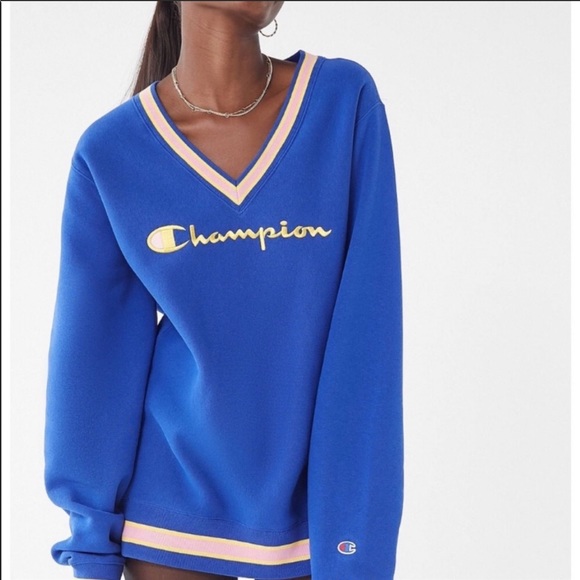 champion varsity sweatshirt